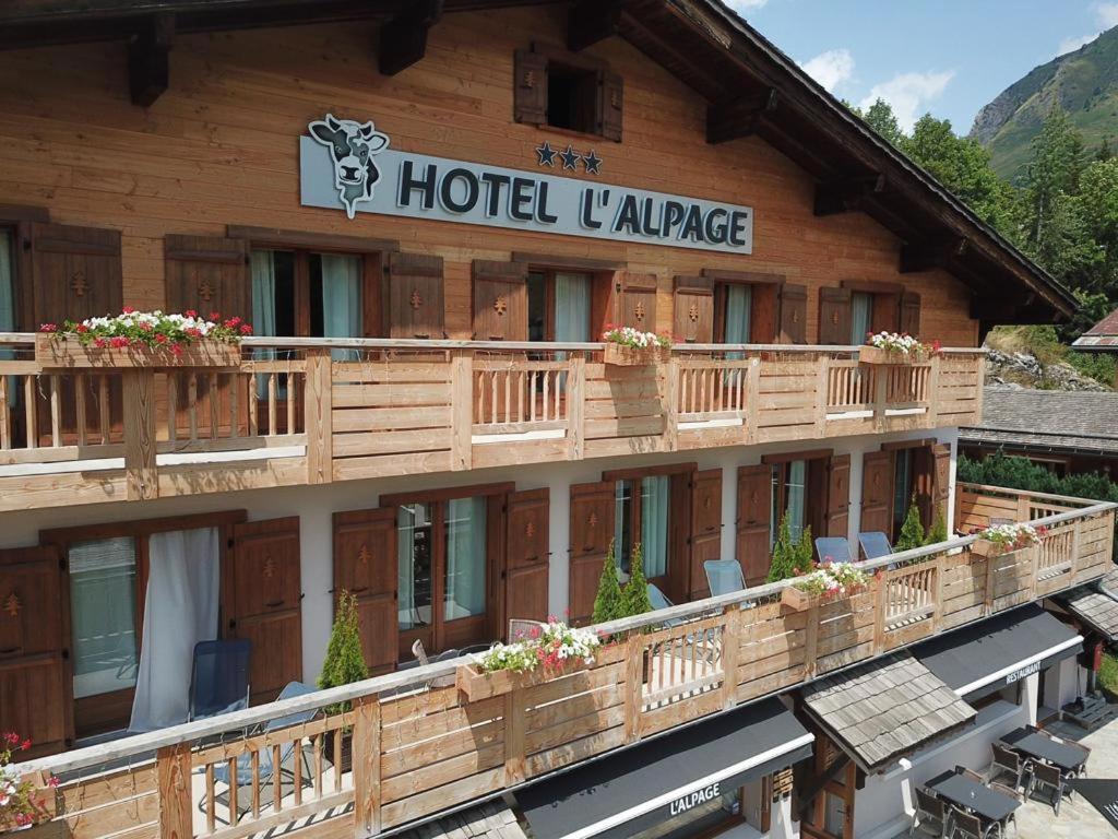 L'Alpage Le Grand-Bornand Exterior foto